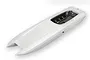 A white Traxxas DCB M41 Widebody RC boat hull shown from a high angle against a white background.