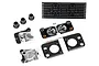 Traxxas TRX-4 Land Rover Defender Headlight Lens & Grill Set w/ Decal 8013