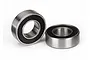 Two Traxxas 6x12x4mm rubber shielded ball bearings shown against a plain white background.