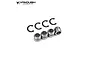 Vanquish VXD Universal Drive Shafts Bushings & C-Clips 4Pcs VPS08114