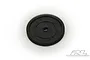 A black plastic 86T spur gear for an RC car, shown from a top-down angle against a white background.
