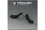 Vanquish Black Aluminium Wraith Race Ackerman Arm Set VPS03210
