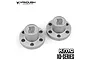 Vanquish Silver Aluminium Center Hubs for XD Series Rims 2Pcs VPS07721