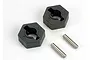 Traxxas 12mm Wheel Hexes 2Pcs w/ Axle Pins 4954