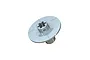 ARRMA aluminium slipper clutch hub shown in a studio product shot against a white background.