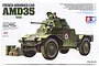 Tamiya 1/35 French AMD35 Armored Car Scaled Plastic Model Kit 32411