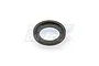 A small, dark grey metal gudgeon pin washer for Zenoah 2-stroke engines, shown against a white background.