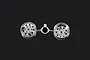 Tamiya 1/14 Truck Rims 2Pcs 10445258