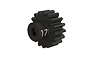 Traxxas Heavy Duty Steel 17T 32dp/0.8Mod Pinion Gear 3947X