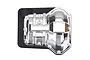 Traxxas TRX-4 Chrome Front or Rear Differential Cover 8280X