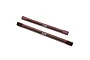 Two brown metal axle shafts for RC cars with the Yeah Racing logo printed on them.
