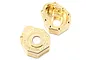 Yeah Racing TRX-4 High Mass Brass Front or Rear Portal Axle Covers 2Pcs TRX4-019