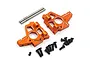 Yeah Racing orange aluminium bulkheads for HPI Sprint 2 with included metal shafts and screws.