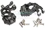 All Racing Gunmetal Aluminium TRX-4 (Left & Right) Front Inner Portal Drive Housing ALL-TRX4-007GUN