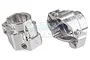 All Racing Silver Aluminium TRX-4 Rear Inner Portal Drive Housing 2Pcs ALL-TRX4-010SIL