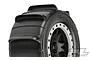 Pro-Line 4.0/5.5" X-Maxx Sling Shot Sand Paddle Tyres on Impulse Pro-Loc Black Bealock Rims - Glued Wheels 2Pcs 10146-13