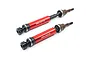Yeah Racing Red Steel HD Front Universal Drive shafts Slash/Stampede 4x4 Heavy Duty TRSL-015FRD