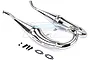 Rovan Baja Twin Side Mount Tuned Exhaust Pipe Set 85318