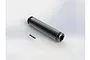 A gunmetal grey aluminium drive shaft slider and a small metal pin on a white background.