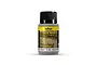 A 40ml bottle of Vallejo Thick Industrial Mud weathering effects paint, featuring a black cap and a yellow and black label.