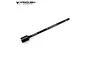 A black Vanquish 8.0mm nut socket replacement tip tool isolated on a white background.