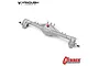 Vanquish Silver Aluminium SCX10 II Rear Solid Currie F9 Portal Axle Differential/Axle Housing VPS08361