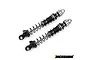 Vanquish Black & Silver Aluminium 90mm Shocks 2Pcs IRC00210