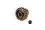 Yeah Racing Hard Coated Aluminium 21T 48dp/0.5Mod Pinion Gear MG-48021
