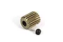 Yeah Racing Hard Coated Aluminium 17T 64dp Pinion Gear MG-64017