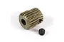 Yeah Racing Hard Coated Aluminium 21T 64dp Pinion Gear MG-64021