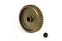 Yeah Racing Hard Coated Aluminium 48T 64dp Pinion Gear MG-64048