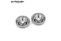 Vanquish Silver Aluminium SLW 225 Wheel Hex Hub 2Pcs VPS01042