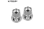 Vanquish Silver Aluminium SLW 850 Wheel Hex Hub 2Pcs VPS01627