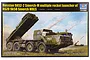 Box art for a Trumpeter 1/35 scale Russian 9A52-2 Smerch-M multiple rocket launcher model kit.