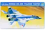 Trumpeter 1/32 scale Russian MiG-29M Fulcrum model kit box art showing a camouflaged fighter jet in flight.