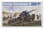 Trumpeter 1/35 German 17cm Kanone 18 Heavy Howitzer Scaled Plastic Model Kit 02313