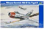 Trumpeter 1/48 scale Mikoyan-Gurevich MiG-15 bis Fagot-B plastic model kit box art featuring two MiG-15 jets in flight.