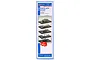 Trumpeter 90x51x38mm Plastic Scale Model Display Case Set 5Pcs 09811