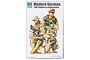 Trumpeter 1/35 scale plastic model kit box featuring artwork of German ISAF soldiers in Afghanistan.