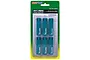 Trumpeter Master Tools Handle Rail Jig Tool Set 6Pcs in retail packaging, featuring six teal plastic bending jigs for model making.