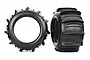Traxxas 3.8" Sand Paddle Tyres w/ Foam Inserts 2Pcs 8673