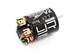 Yeah Racing Hackmoto V2 540 size 17 turn brushed RC motor in black with copper terminals.