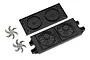 Traxxas UDR Black Radiator Set 8421