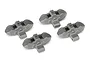 Traxxas UDR Grey Front & Rear Disc Brake Calipers 4Pcs 8567