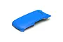 A blue replacement top cover for a Ryze Tello drone, featuring the Tello logo printed in black on the surface.