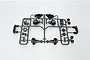 Tamiya Front & Rear Hubs, Wheel Hexes & Servo Horn (Parts Bag B) 50736