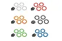 Traxxas Red Aluminium 2.2" Beadlock Rings 4pc 8168R