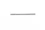 A single silver-coloured metal threaded shaft, 3x50mm, isolated on a white background.