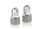 Tamiya Silver Aluminium Shock Cap 2Pcs 9805099