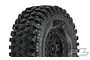 Pro-Line 1.9" Hyrax G8 Rock Crawler Tyres On Black Impulse Internal Bead-Loc Rims 2Pcs 10128-10